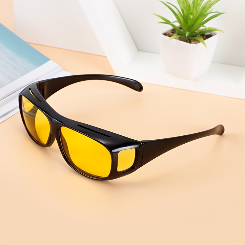 Riding Glasses Wrap Around Anti Glare Sunglasses with Polarized Lens for Man and Women,Temu