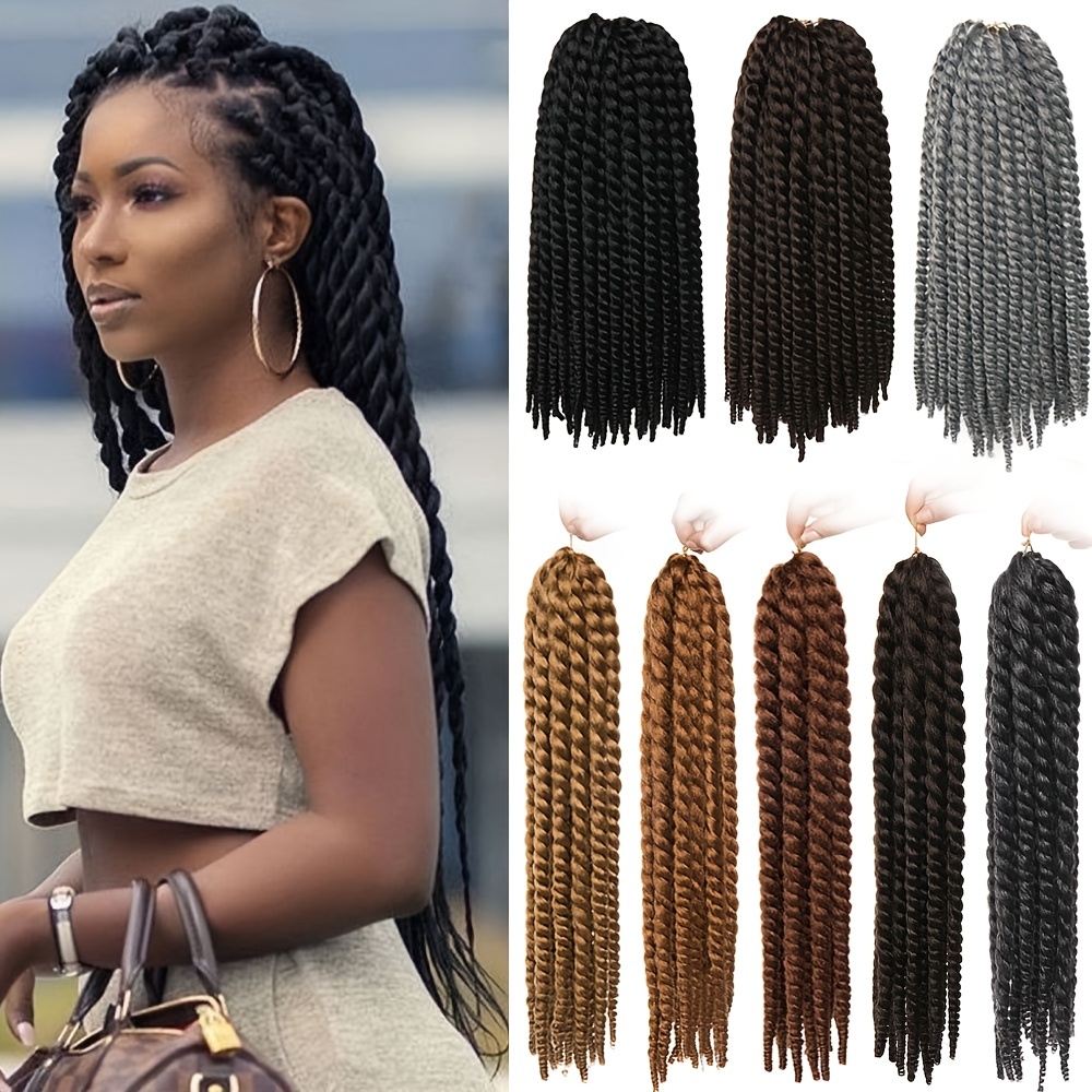 Senegalese Twist Crochet Hair, Small Twists Crochet Braids, Senegalese  Twist Braiding Hair, Hot Water Setting