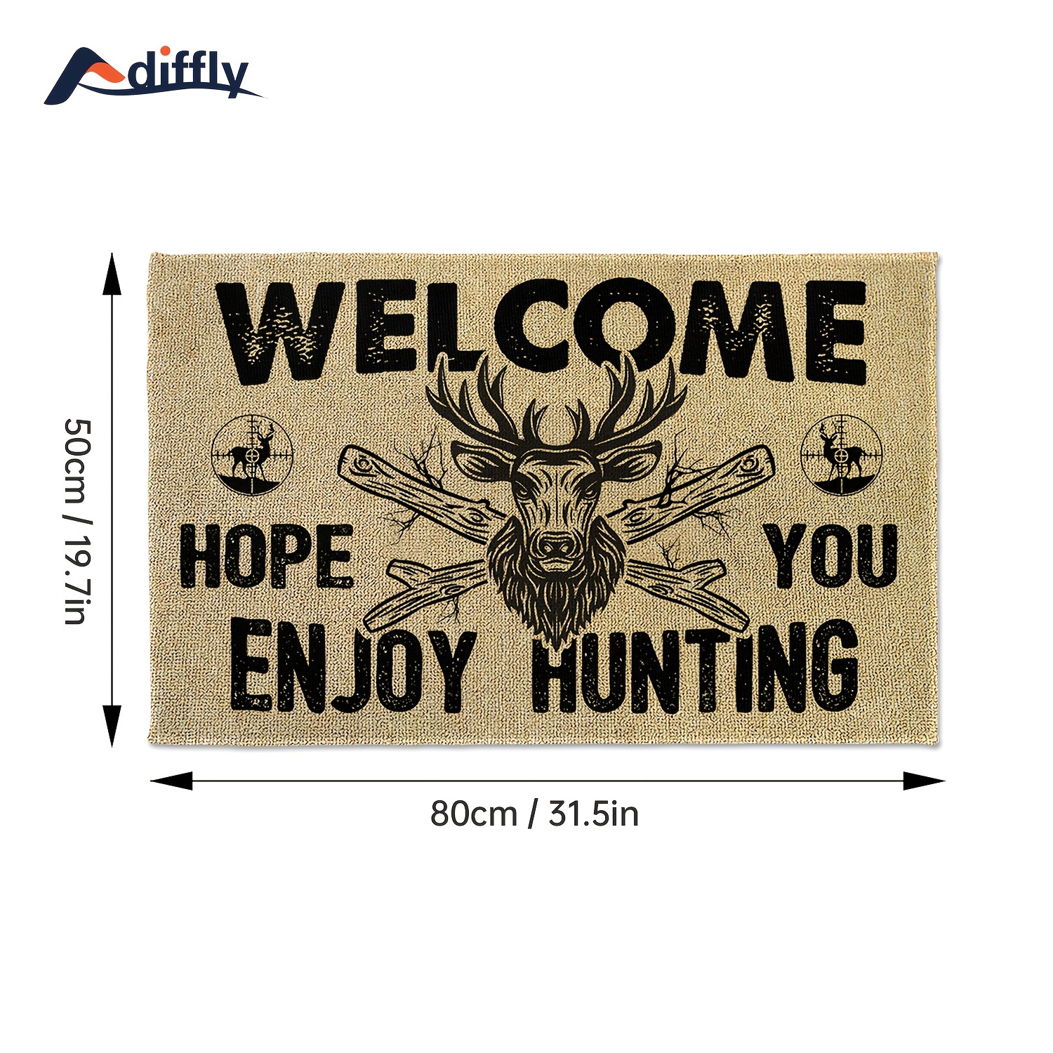 Bring A Smile To Your Campsite With This Fun Rv Doormat - Temu