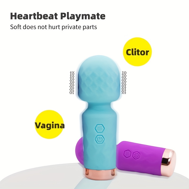 Massage Wand Vibrator Adult Sex Toys Women Vibrator Clitoris Stimulator  Nipple Stimulator Personal Massager Body Massager