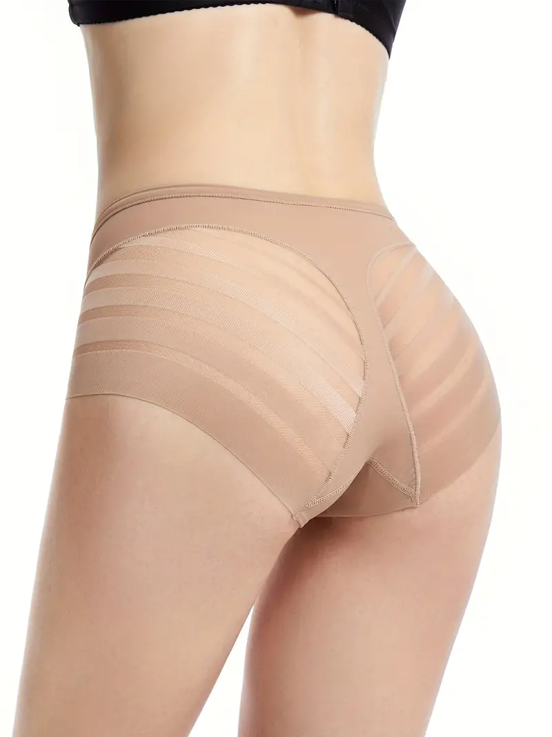 QvQbiu Tummy Control Underwear for Women Shapewear Panties Mesh