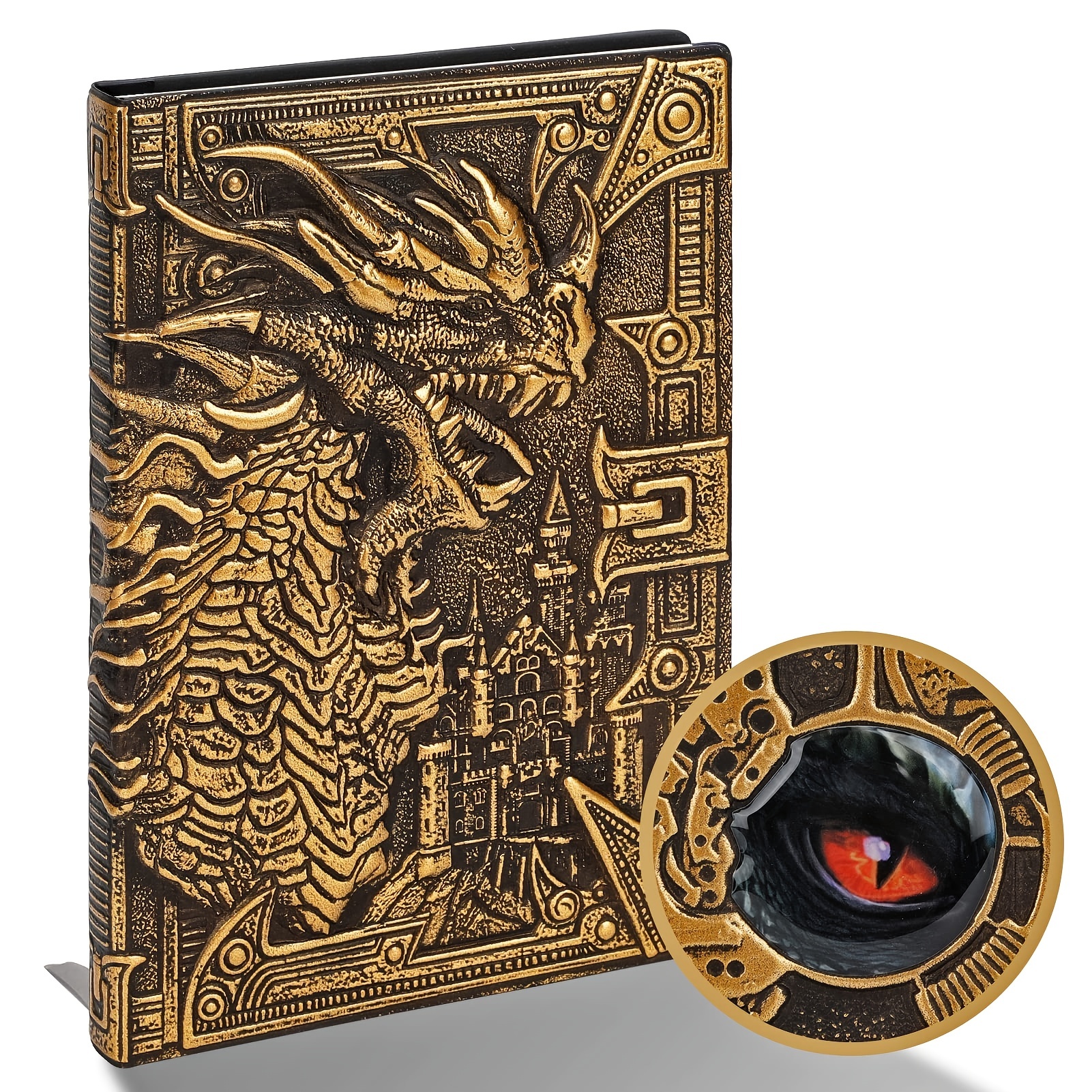3D Dragon Scaled A5 Size Handmade Magic Resin Cover Notebook Deluxe Diary  Decor
