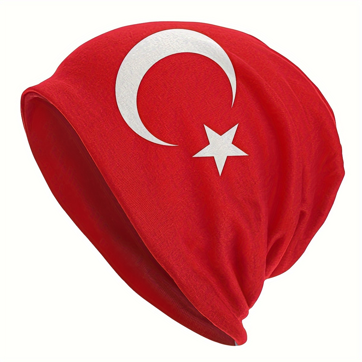 1pc Turkey Flag Beanies Thin Men Turban Bonnet Hats - Jewelry