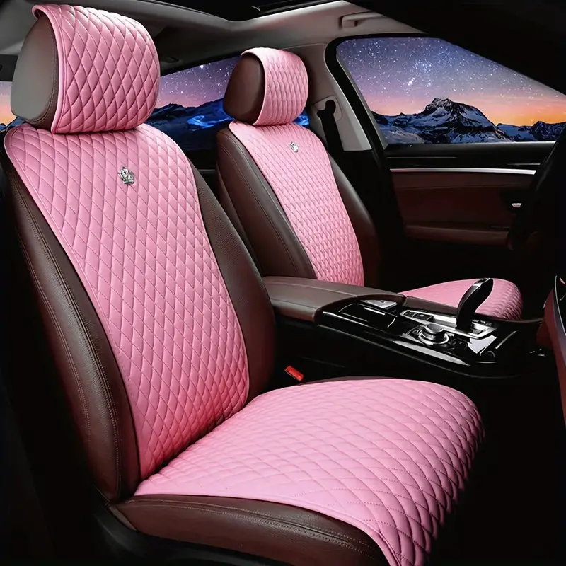 Luxury Driver Classic Pink Matte Universal Car Sun Shield