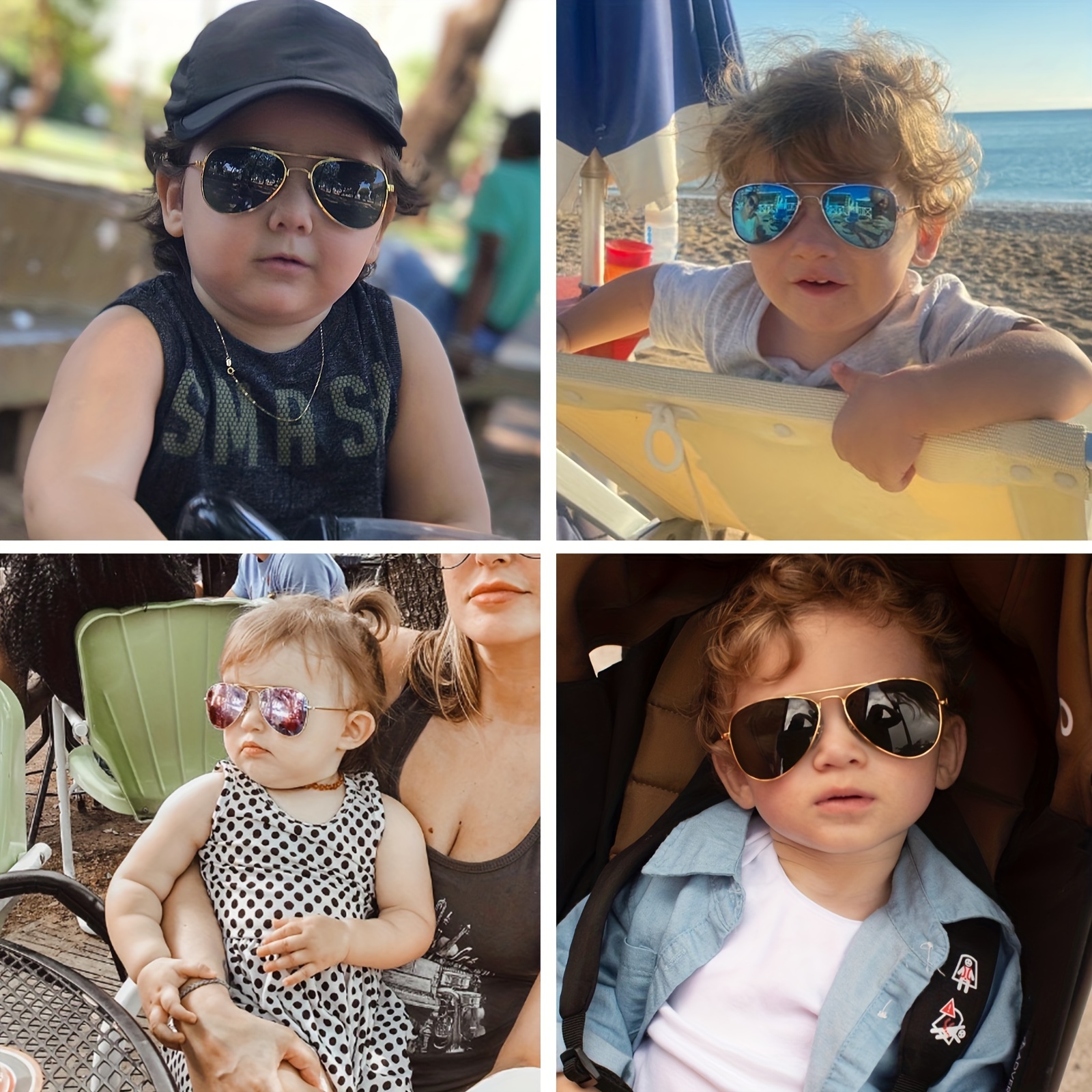 Children's Scratch resistant Anti glare Polarized Sunglasses - Temu