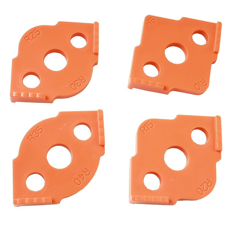 4Pcs Radius Jig Router Templates Set, Router Templates Rounded Corner  Radius Routing Bit Router Jig Template Corners for Woodworking Edge Trimmer  - Yahoo Shopping