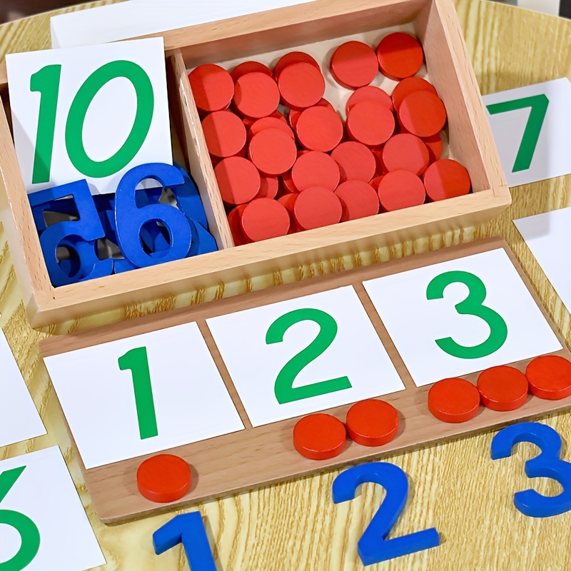 Kid Advance Montessori Bande de soustraction : : Jeux et Jouets