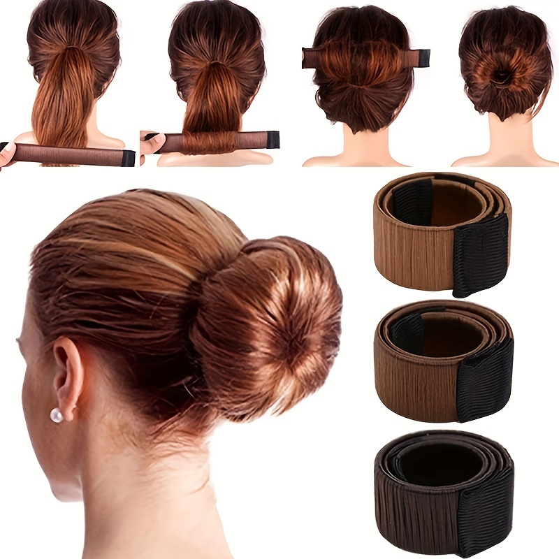 Women's Magic Hair Bun Maker - DIY Hairstyle Donut Twist Headband
