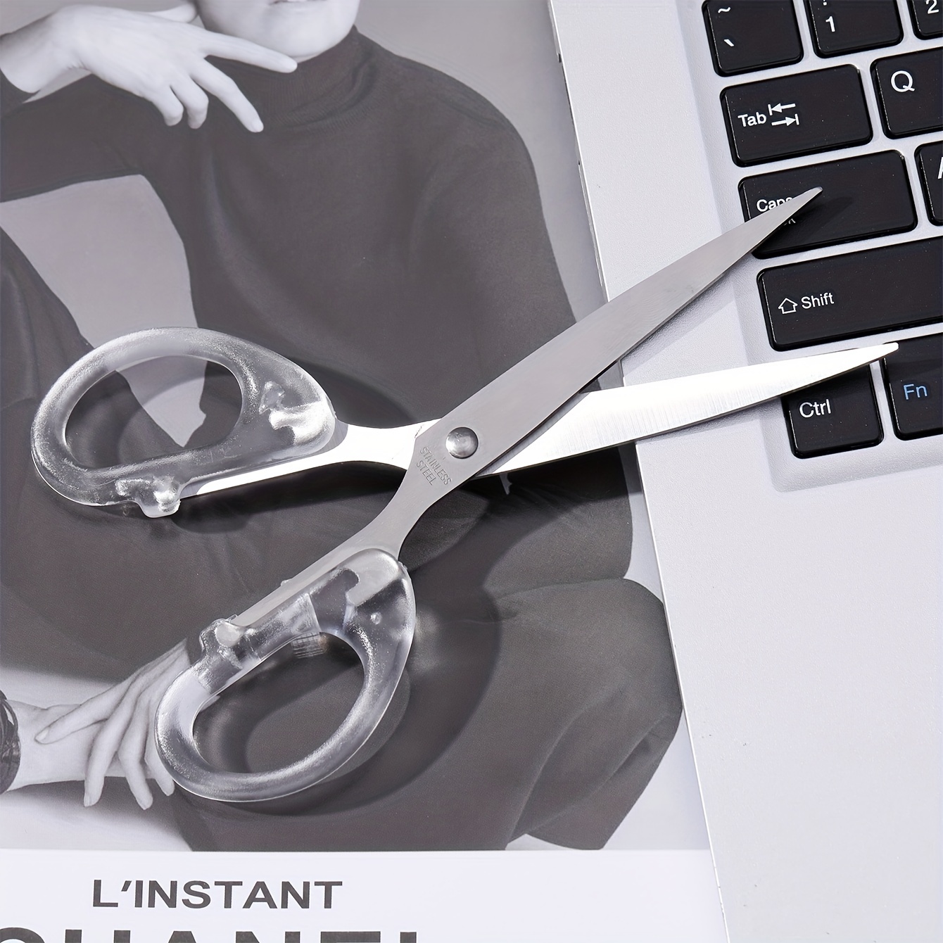 Portable Stainless Steel Scissors: Perfect For School Office - Temu