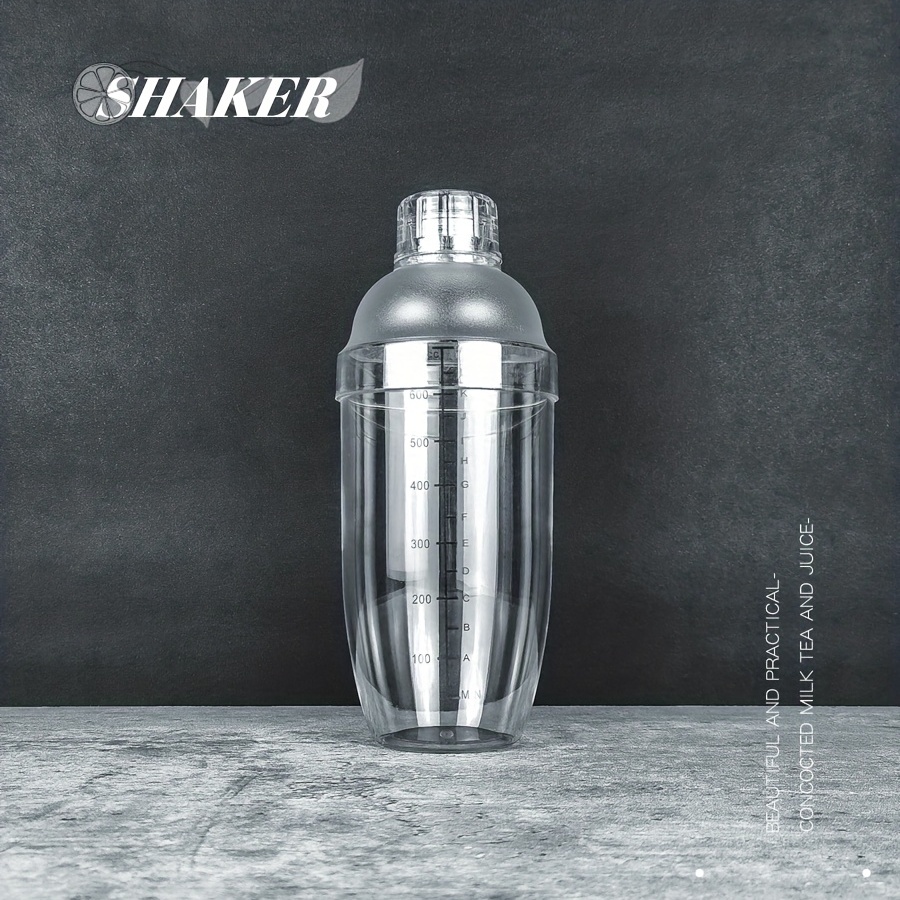 Plastic Cocktail Shaker Martini Shaker Drink Shaker - Temu