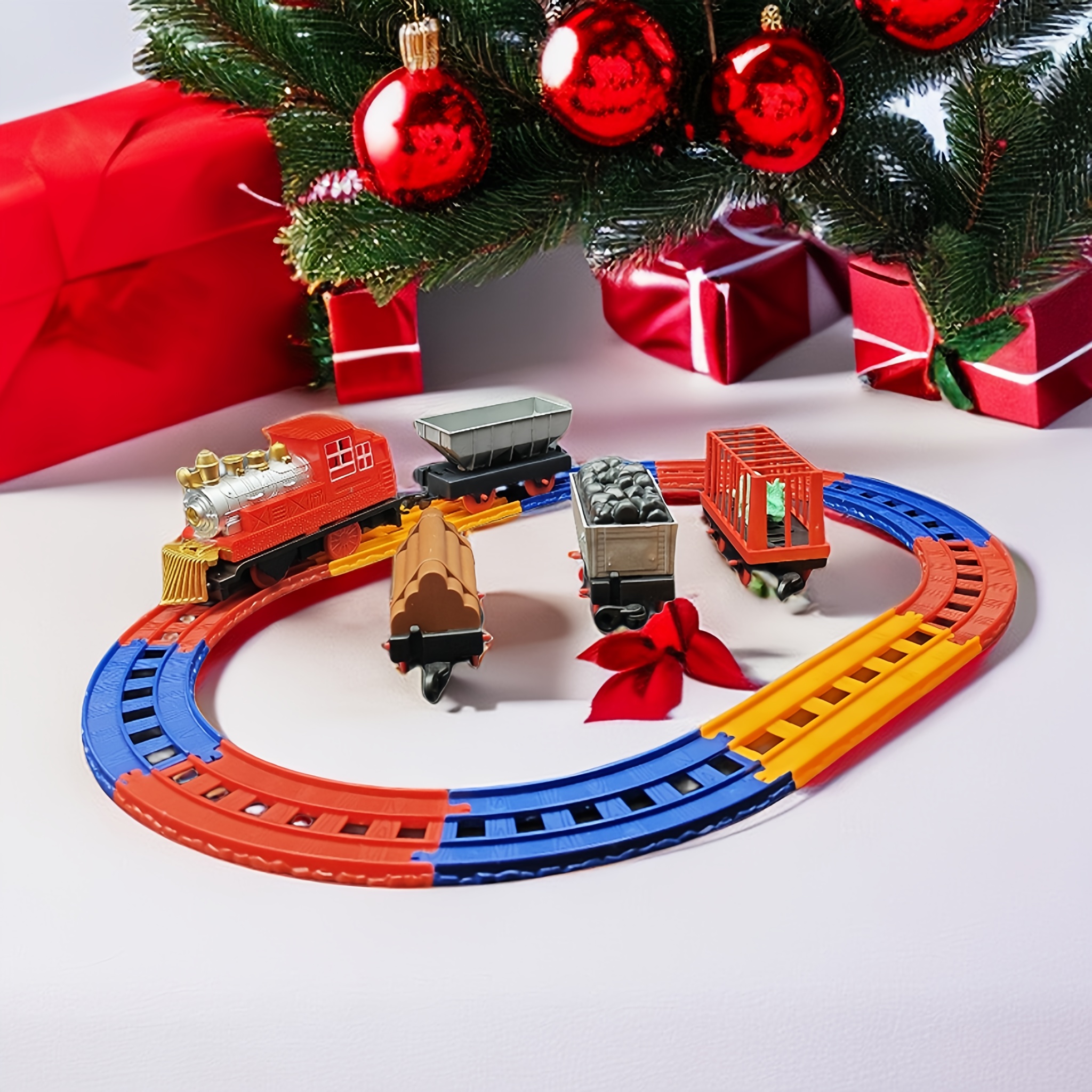 Trenes navideños electricos hot sale