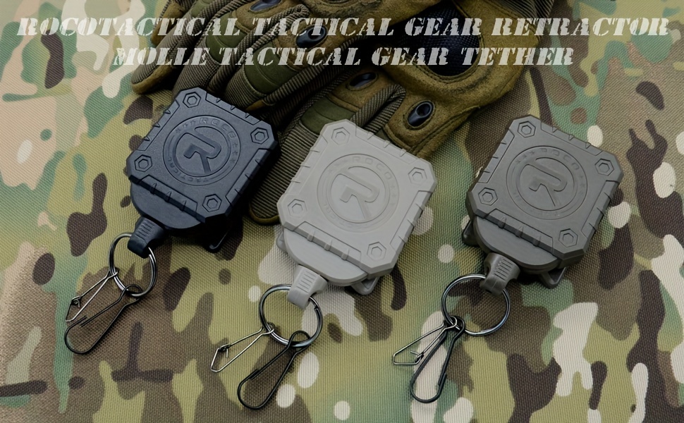 Tactical Gear Retractor Molle Tactical Gear Tether - Temu