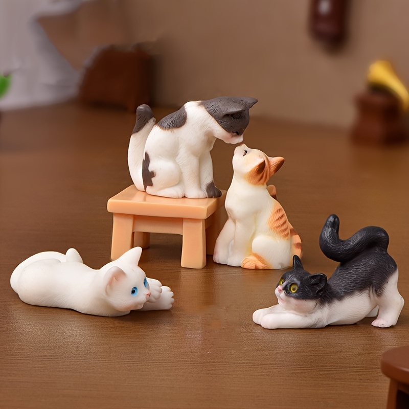 Figurine Chat - Livraison Gratuite Pour Les Nouveaux Utilisateurs - Temu  France