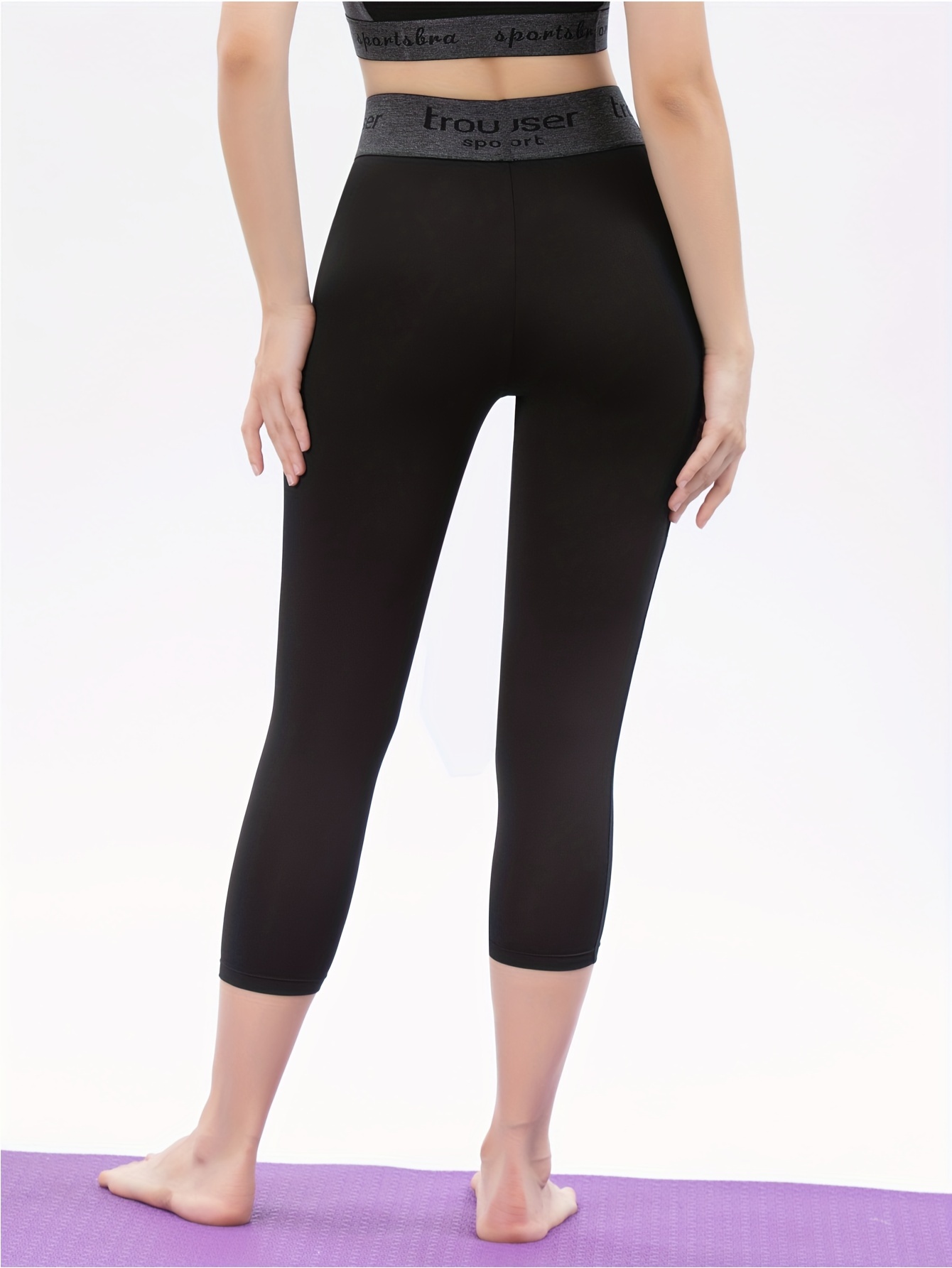 Assets Spanx Leggings Womens Small Black Shaping Slimming High Rise Stretchy