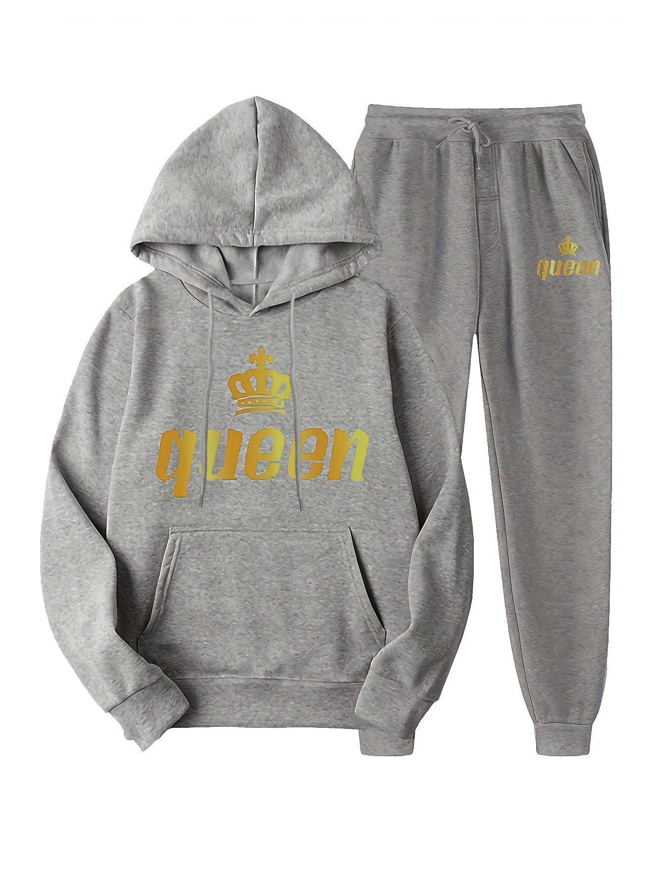 King and queen hoodies plus online size