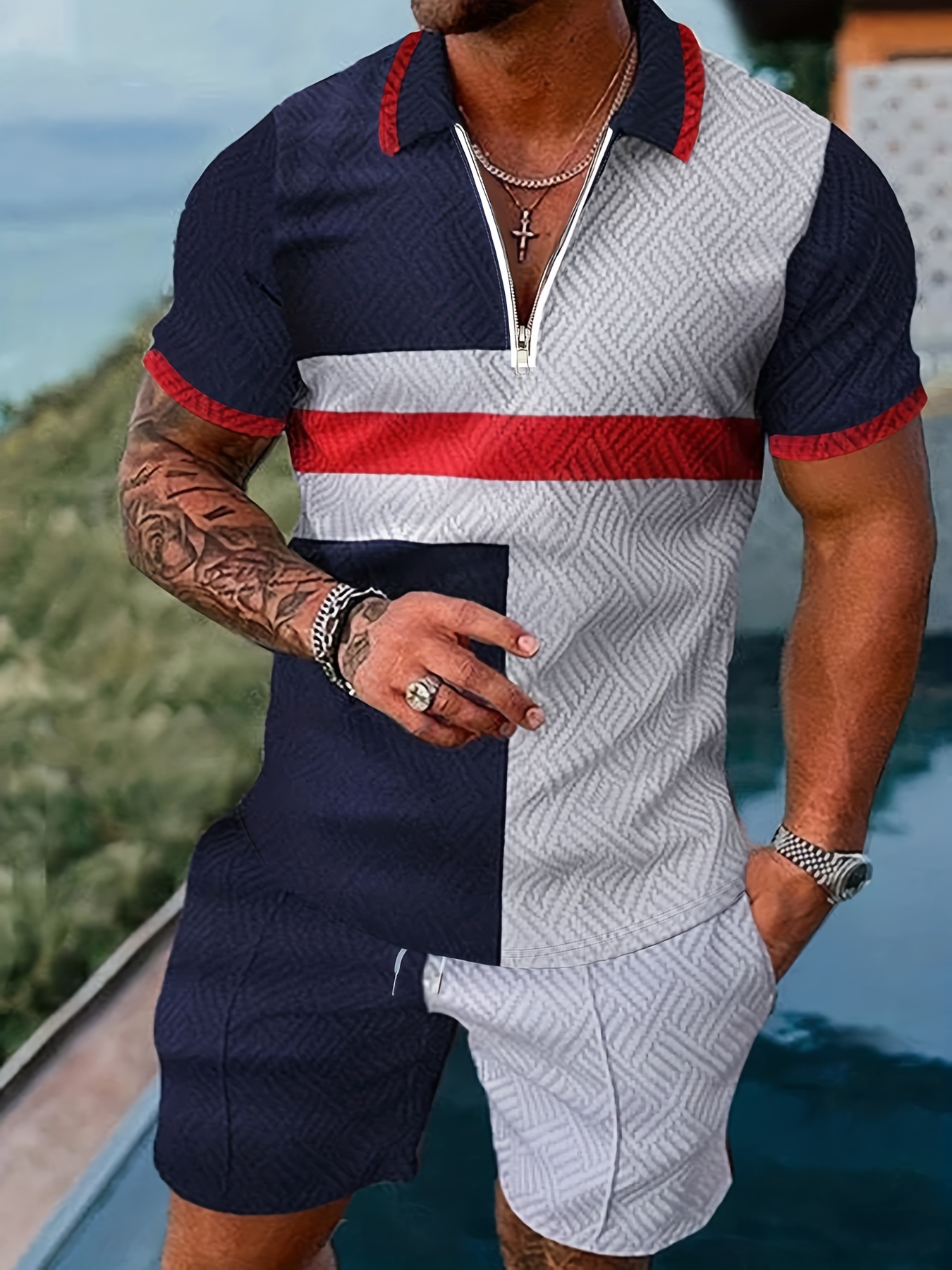 Conjunto De Camisas Para Hombre - Temu