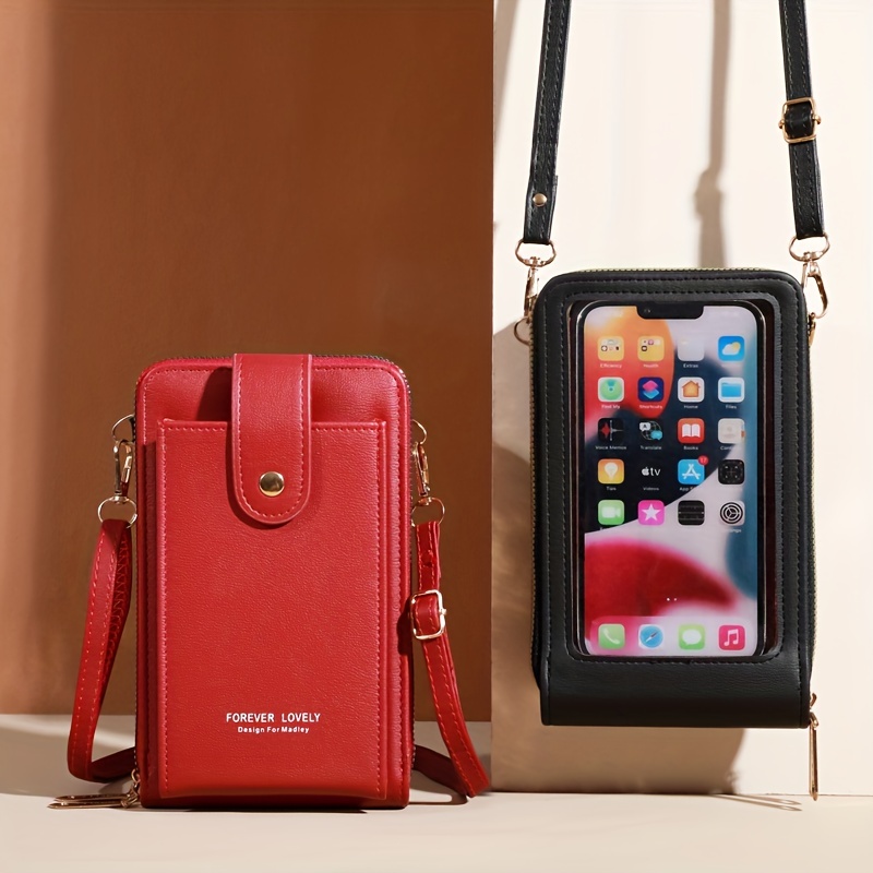 Bolso cruzado para mujer, bolso pequeño para teléfono celular, bolso de  viaje, tarjetero, bolso de mano