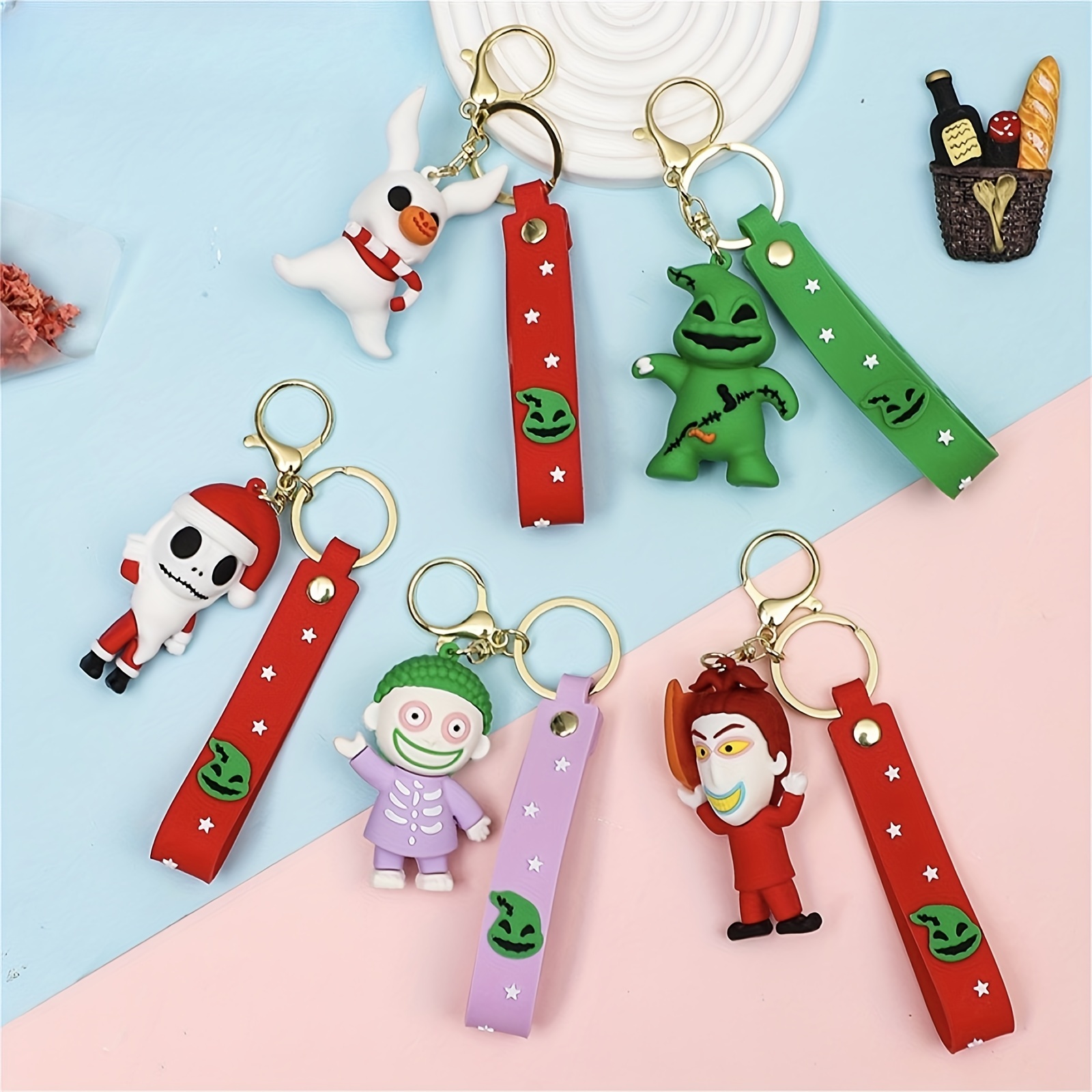 1pc Halloween Christmas Creative Cartoon Stereo Keychain Childrens Bag  Ornaments For Wallet Handbags - Toys & Games - Temu Slovakia