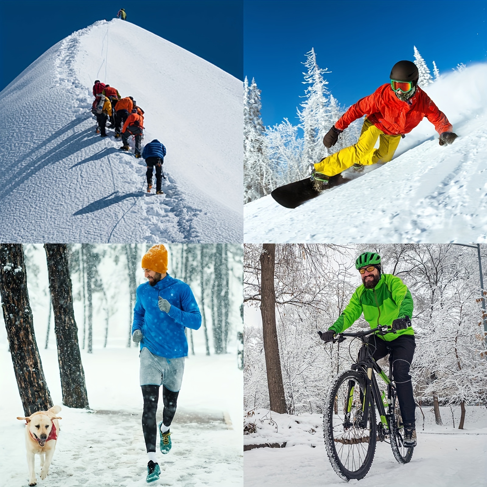 Calcetines para snowboard/esquí esquí y nieve Hombre y Mujer