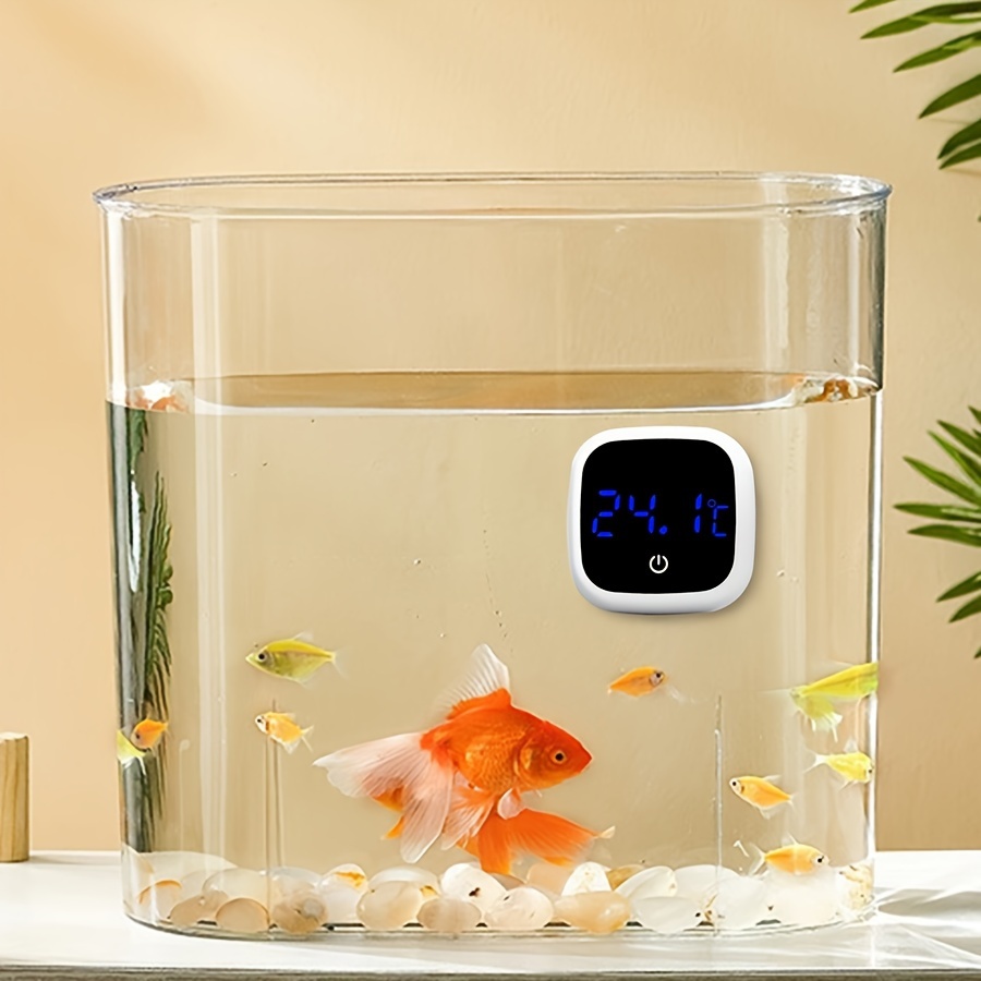 Fish Tank Thermometer Long lasting Battery Life 5 Years - Temu