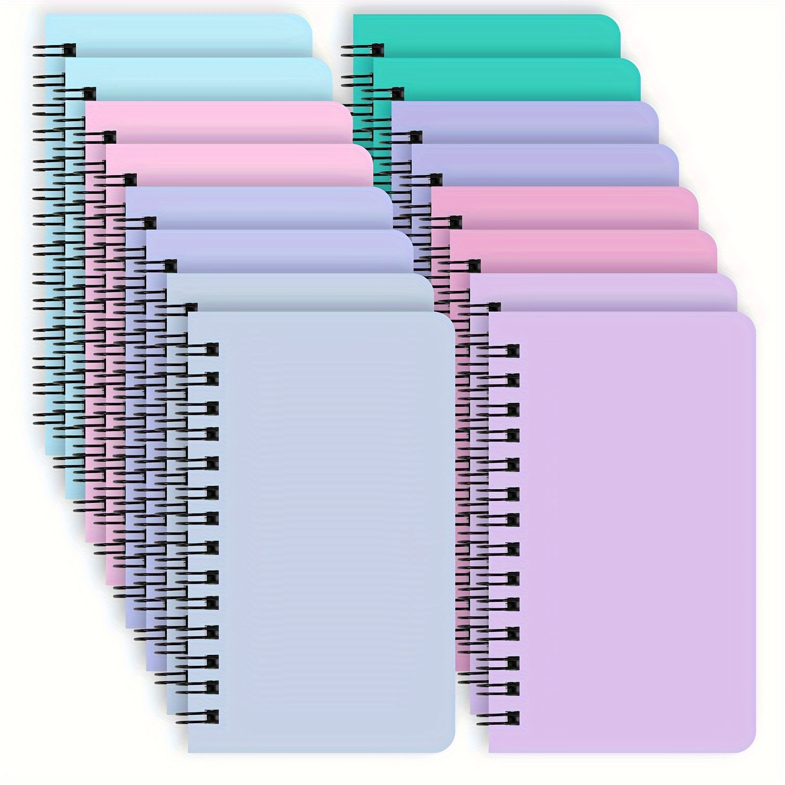 Petits Carnets,Bloc-Notes à Spirale,Cahier de Note Spirale,4PCS Petit  Notepad Carnet de Notes Petit Petits Carreaux Cahier de Voyage Petit Cahier  Carnets de Poche Portables Mini Carnet : : Fournitures de bureau