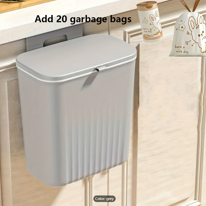 Hanging Trash Can Household Large Capacity Wall mounted - Temu