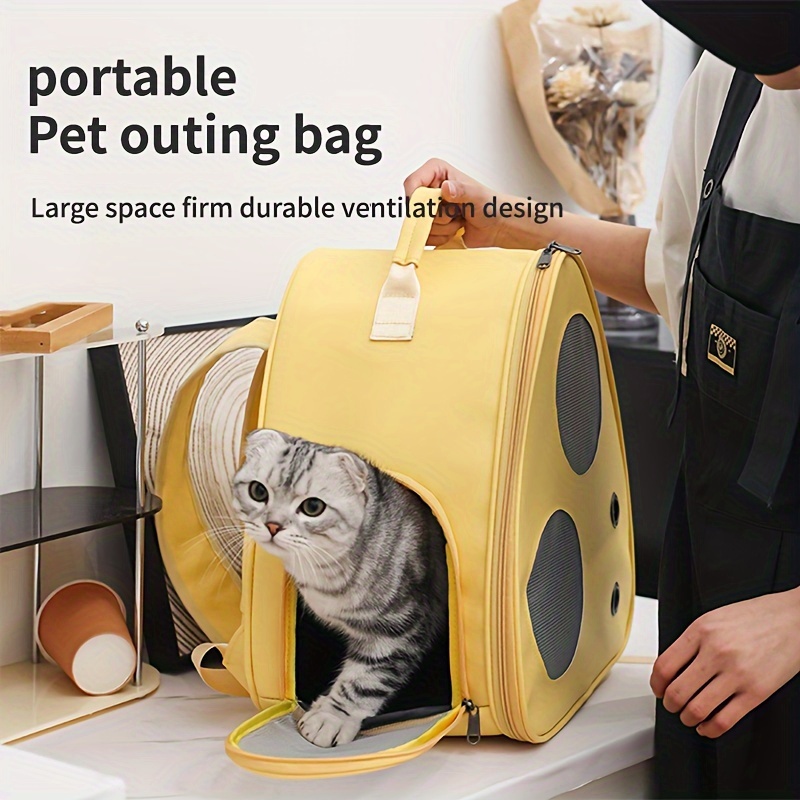 Cat Carrier - Sling Backpack - Breathable Travel Carrying Bag — More than a  backpack