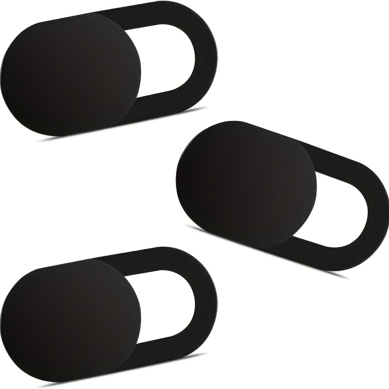 Webcam Protective Case (3 Pack), 0.08 Cm Slim Laptop Camera Cover Slideshow For IPhone IPad MacBook Pro Computer IMac Phone PC Accessories Camera Blocker Slider, Perfect For Privacy 3pcs