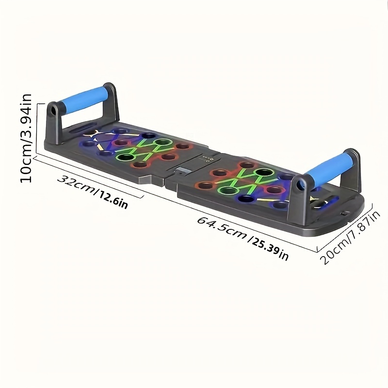 Portable Chest & Abdominal Muscle Trainer Push Up Board for Home & Gym Exercise