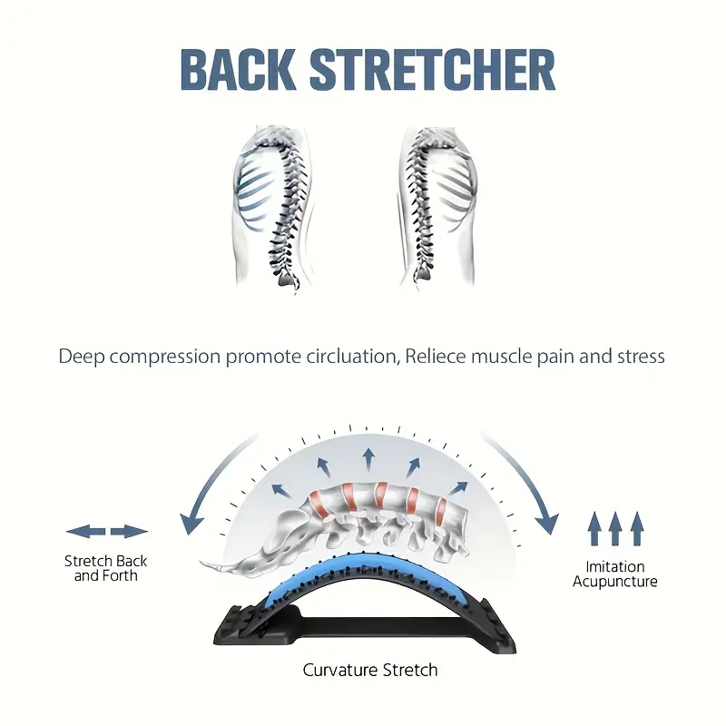 Back Stretcher Pain Relief Multi level Back Cracker Upper - Temu