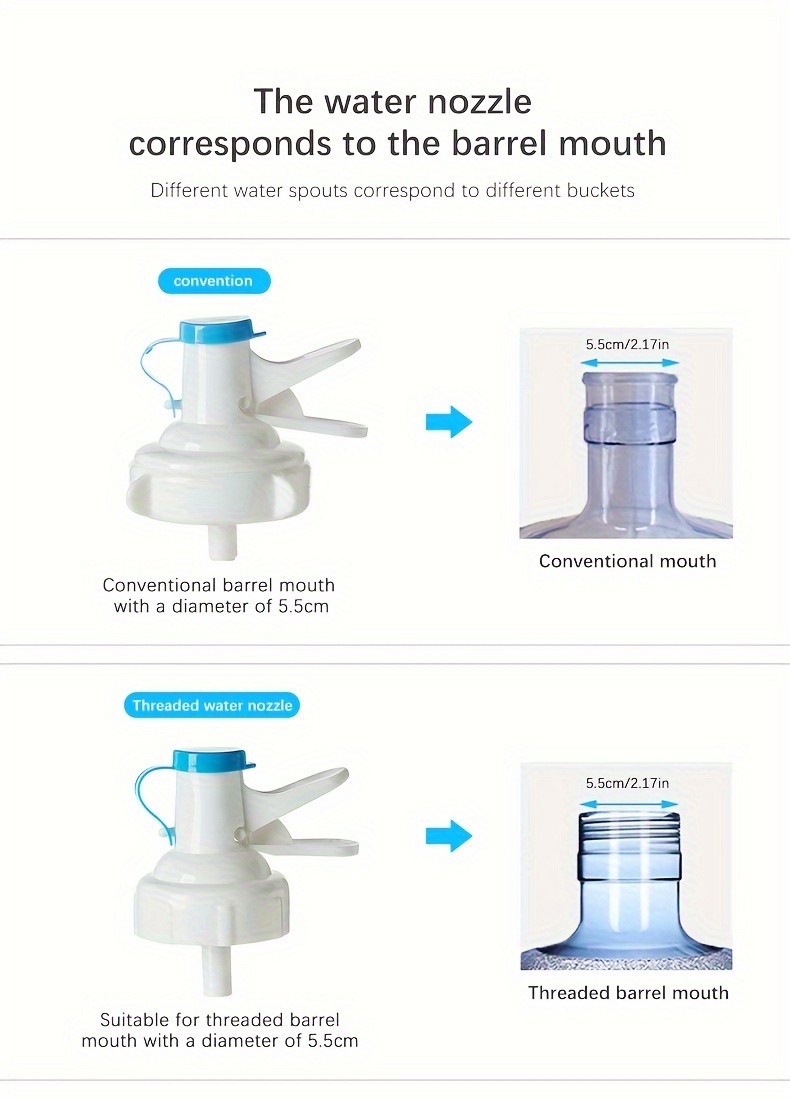   plastic water dispenser for barrels small faucet nozzle replacement part details 1