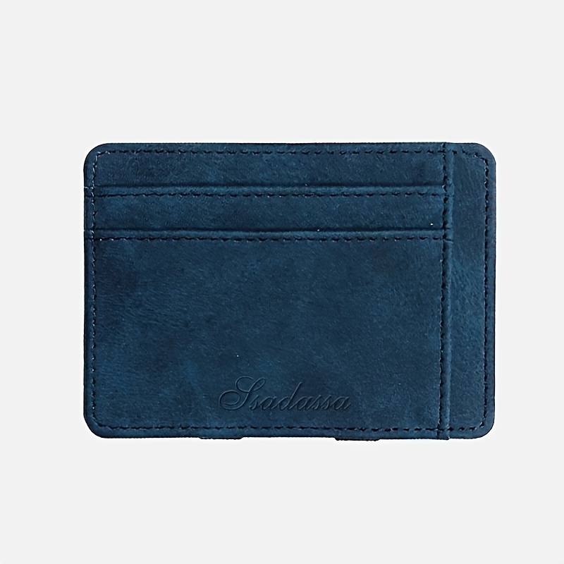 Sold Out Denim Blue Multiple Wallet Slender