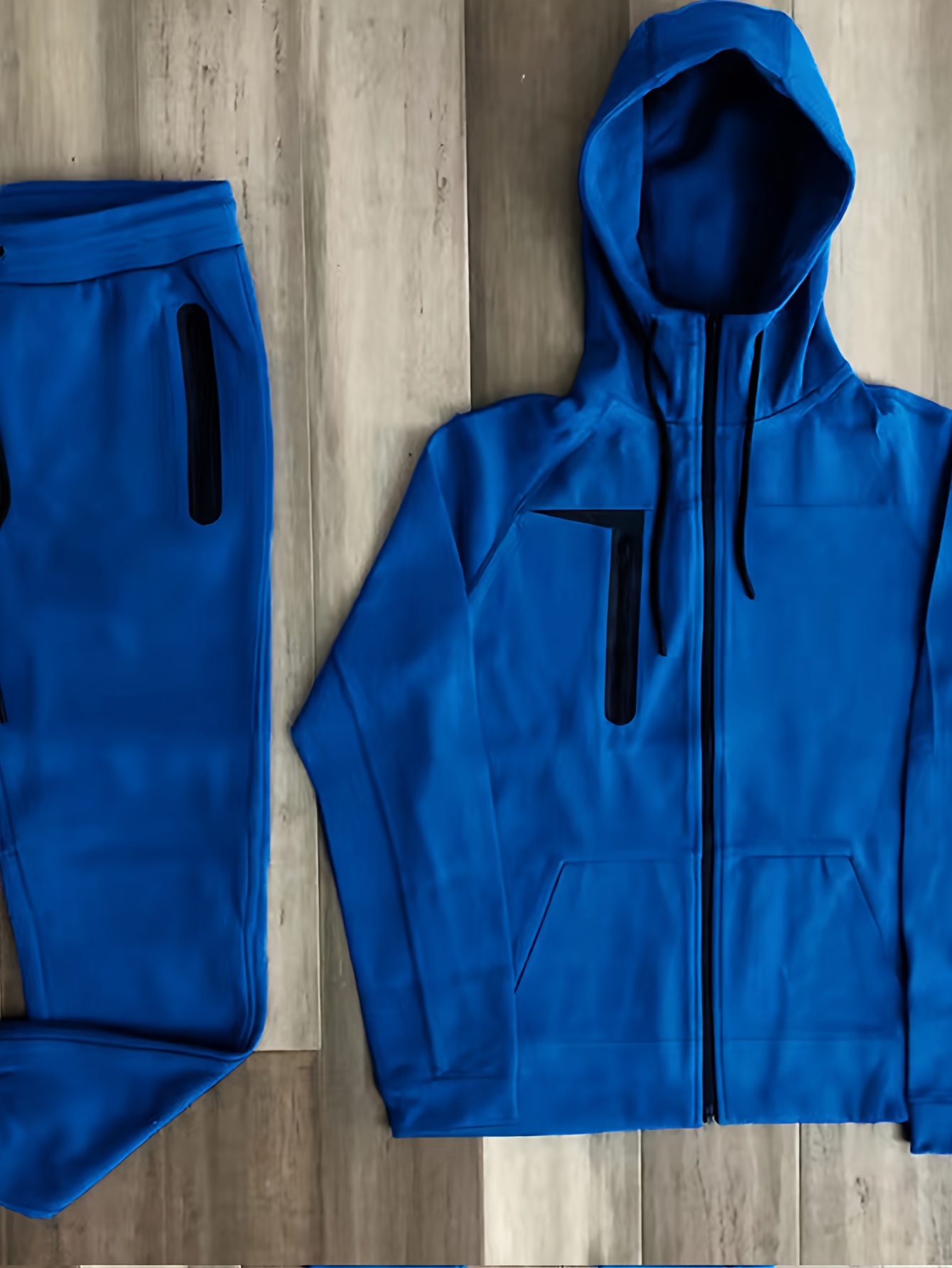 Blue V2 Hoodie, Mens Tracksuit Hoodies