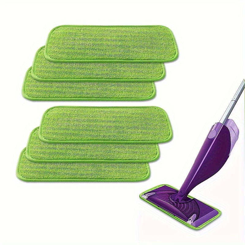 Reusable Microfiber Mop Pads Compatible With Wet Jet Mops - Temu