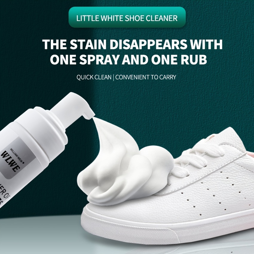 White Shoe Cleaner Cleansing Cream For Shoe Suitable For All - Temu