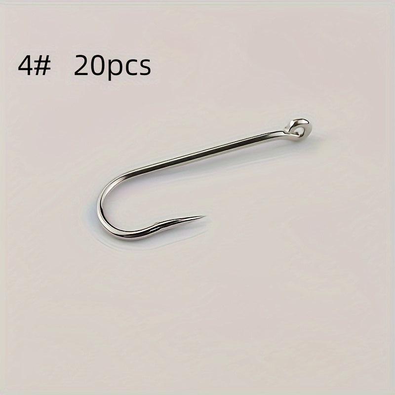 coated high carbon fishing hook 4#