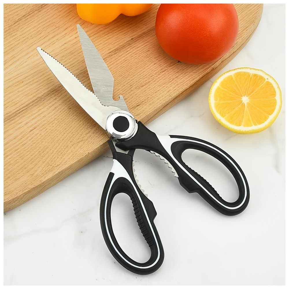 Bbq Scissors Sharp Kitchen Scissors Stainless Steel - Temu