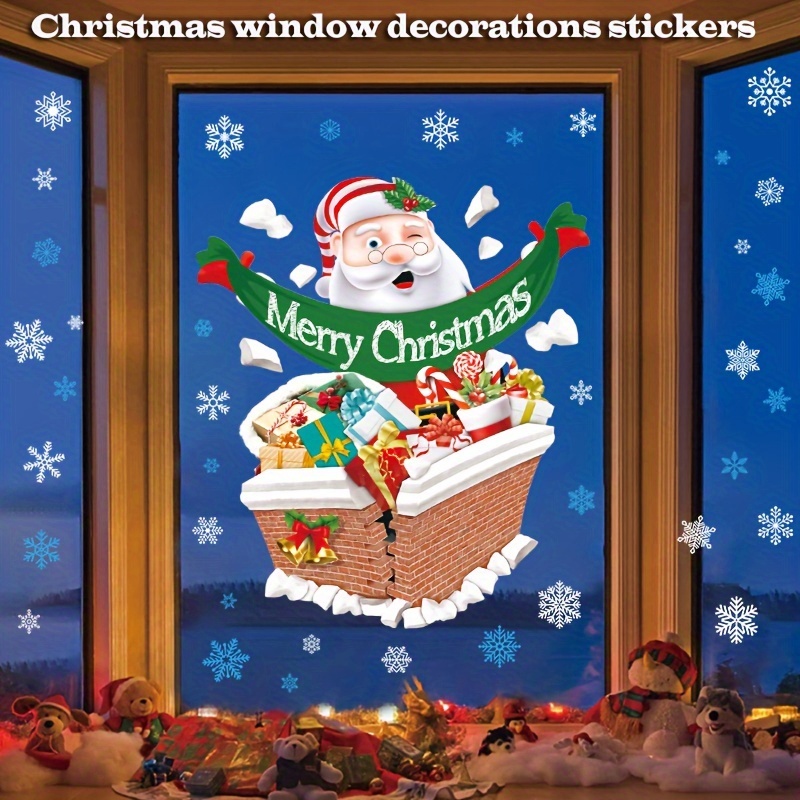 Christmas Stickers New Arrival Santa Claus Stickers - Temu