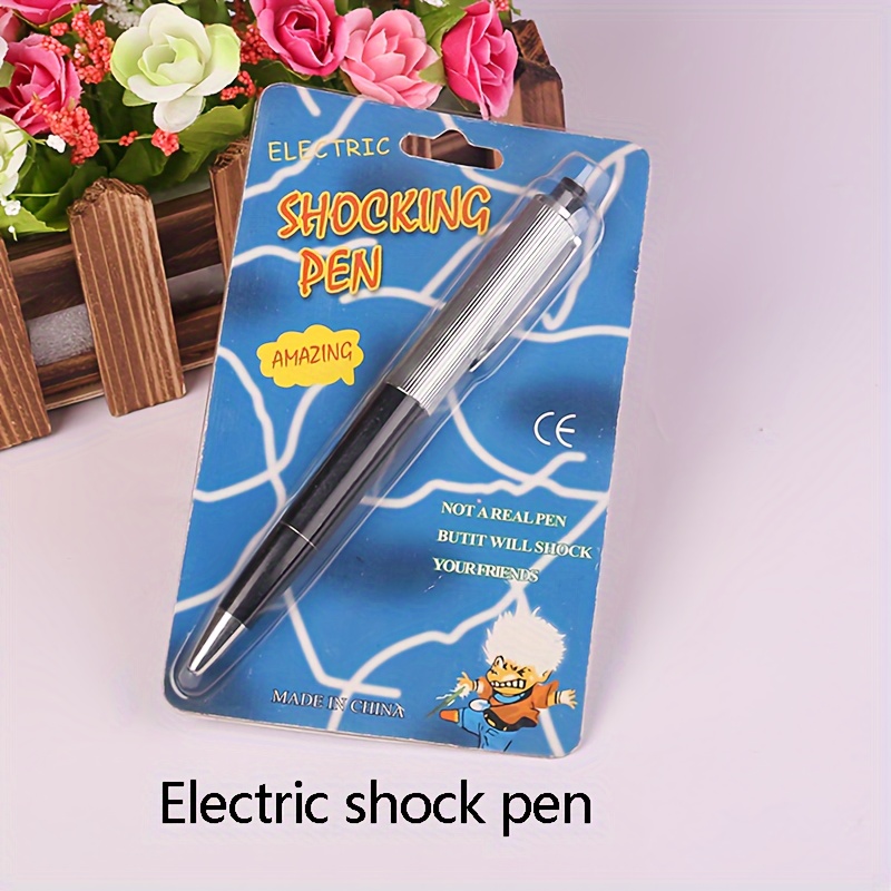 1pc Creative Trick Props Electric Shock Pen, Funny Prank Trick