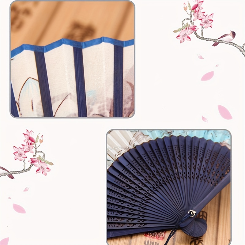 Chinese Classical Folding Flower Fan Dance for Party