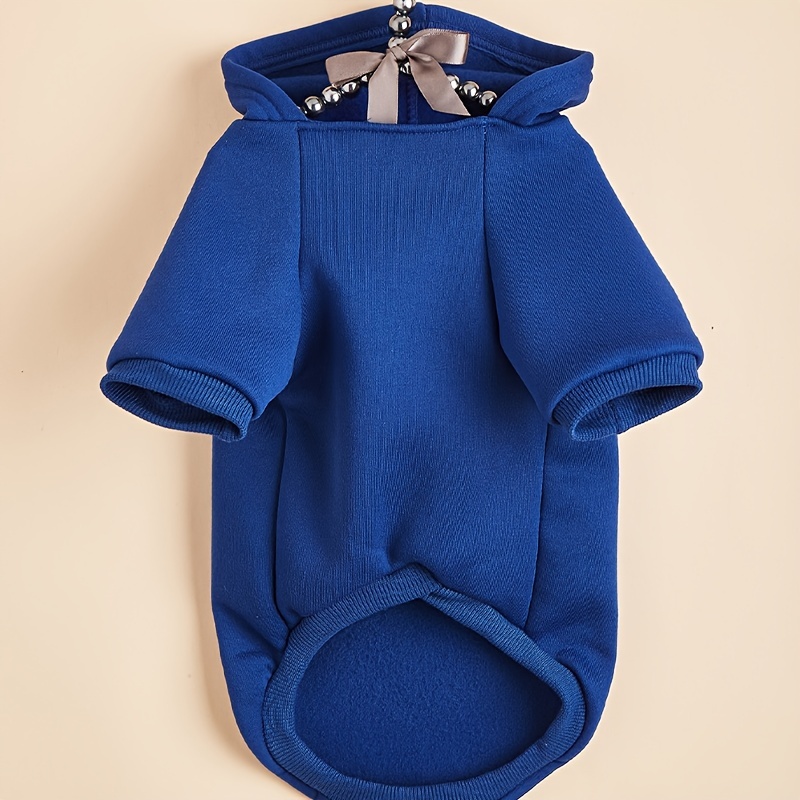 Dog Hooded Sweatshirt for Cold Weather