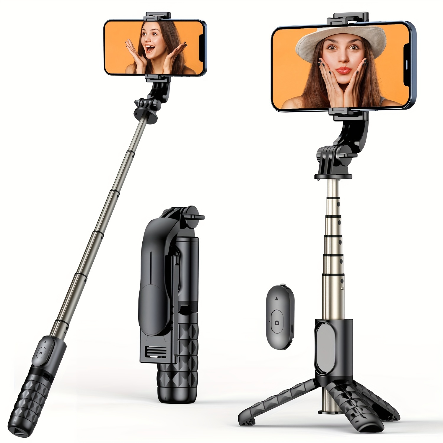 Palo Selfie Extensible Para Teléfono Móvil Trípode - Temu