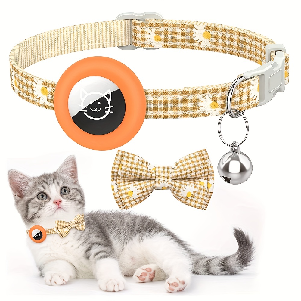 AirTag - Collar de gato para gatos integrado de Apple Air Tag con