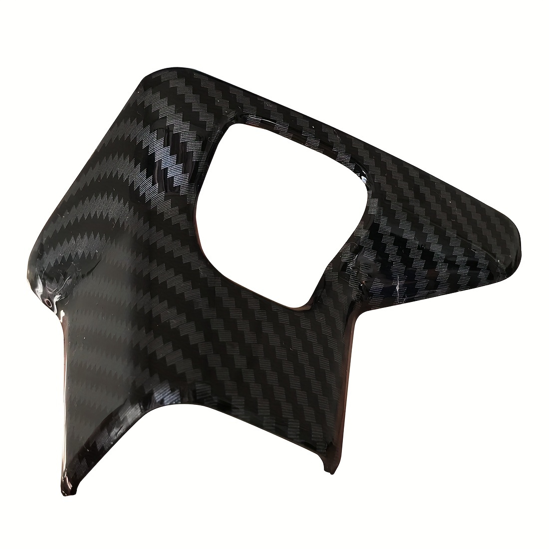Black Real Carbon Fiber Gear Shift Knob Cover Trim For Hyundai