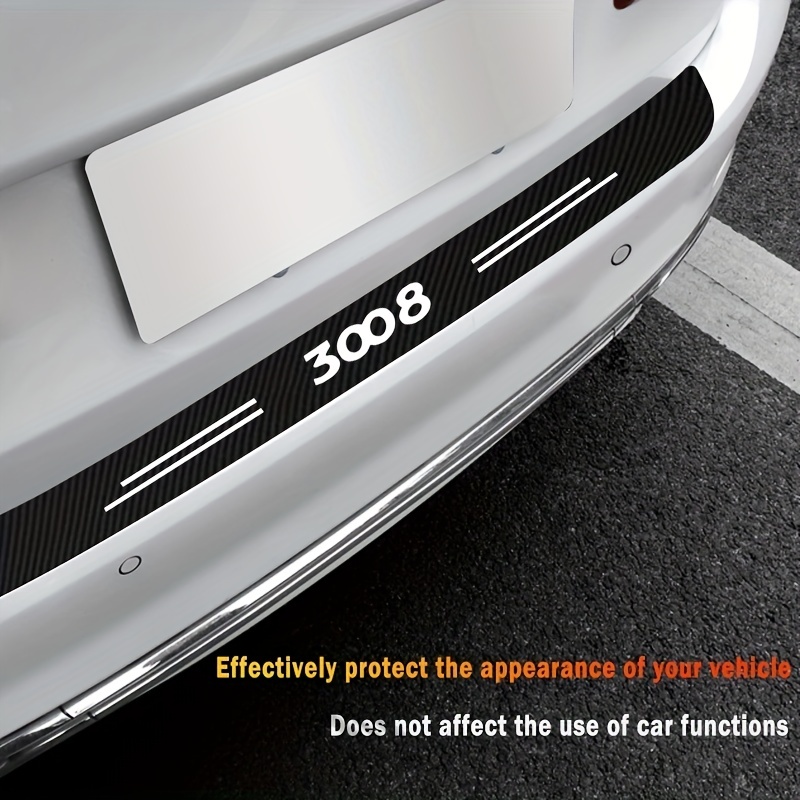 Plaque de porte de voiture durable protection de seuil bande de protection  style