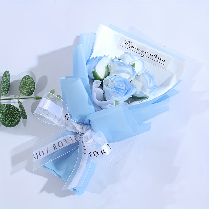 Mini Handmade Soap Flower Bouquet Rose Small Bouquet - Temu