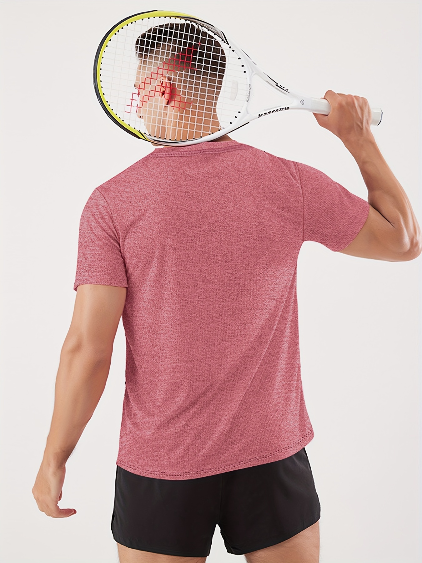 Camiseta deportiva hombre, color rojo I Racketball - racketball movil
