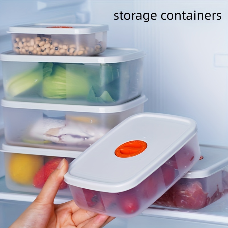 Refrigerator Food Plastic Storage Containers Microwaveable - Temu