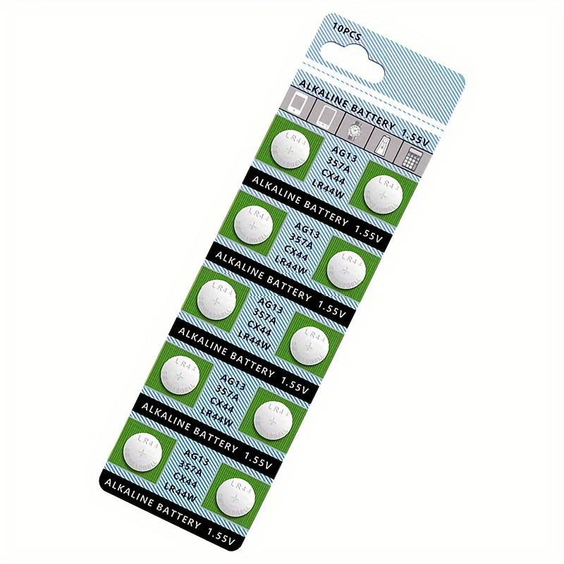 10-PK AG13 LR44GD LR44H MS76H V13GA GP76A ALKALINE CELL BATTERY LED WATCH  REMOTE