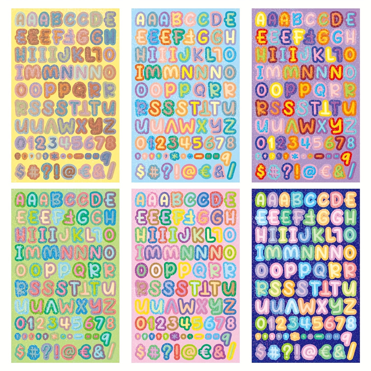 English Letter Stickers - Temu